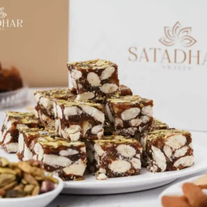DRYFRUIT PUNCH DATES - SATADHAR SWEETS