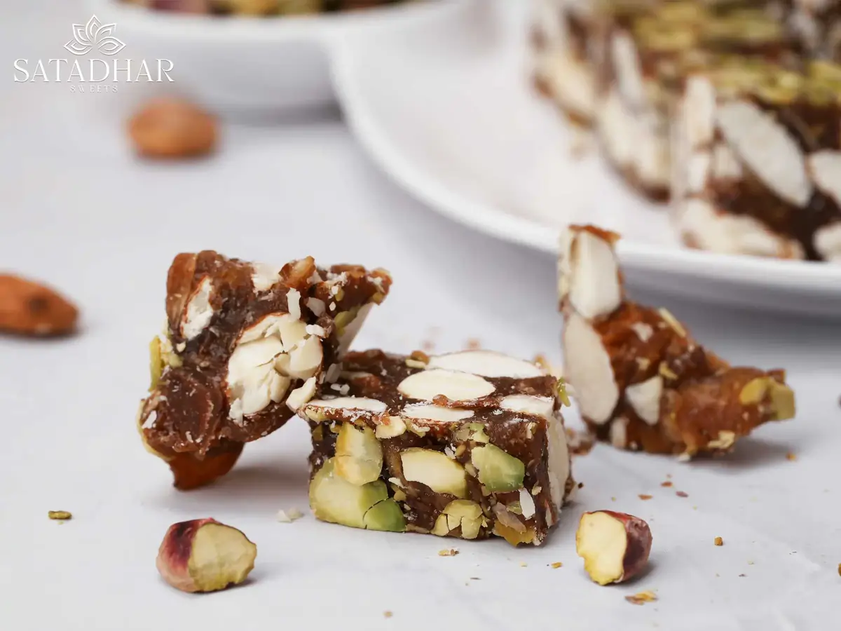 DRYFRUIT PUNCH DATES - SATADHAR SWEETS - Image 2