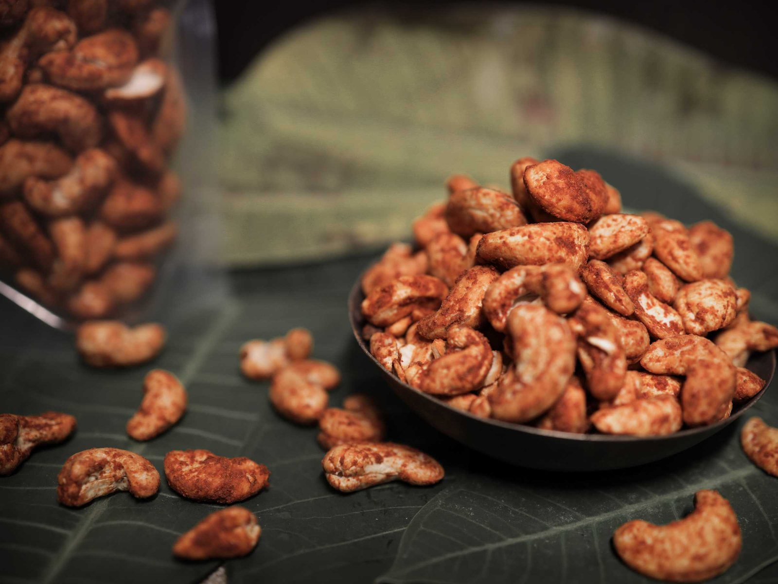Spicy Cashews Nuts | Masala Kaju | Roasted Spicy Cashew - Satadhar Sweets - Image 2