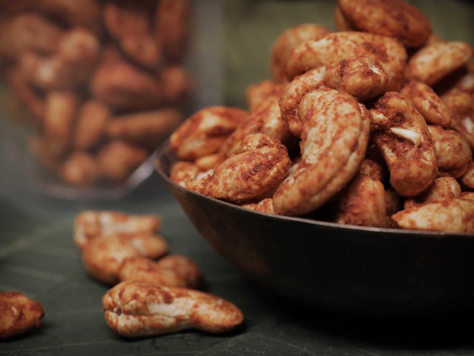 Spicy Cashews Nuts | Masala Kaju | Roasted Spicy Cashew - Satadhar Sweets - Image 4